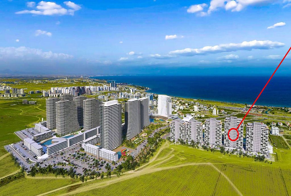 rewelacyjna lokalizacja ekskluzywnego apartamentu na sprzedaż Cypr (Iskele)