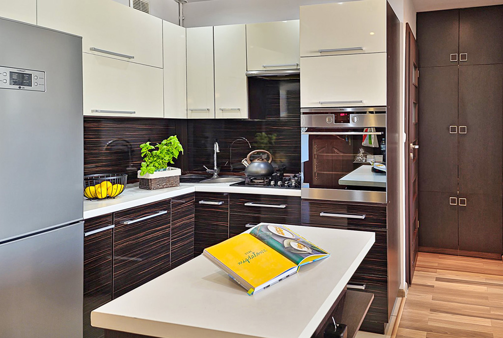 zabudowana kuchnia w ekskluzywnym apartamencie na sprzedaż Ostrów Wielkopolski