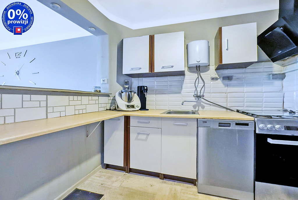 zbliżenie na kuchnię w luksusowym apartamencie na sprzedaż Katowice (okolice)