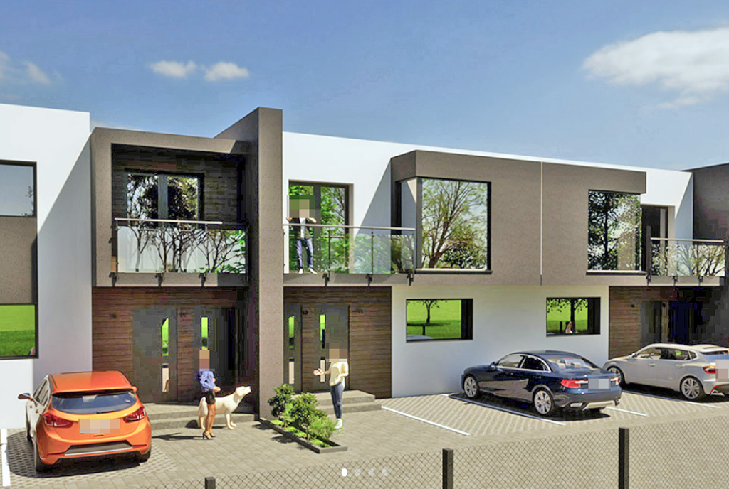 atrakcyjne osiedle, na którym znajduje się oferowany do sprzedaży luksusowy apartament Kielce