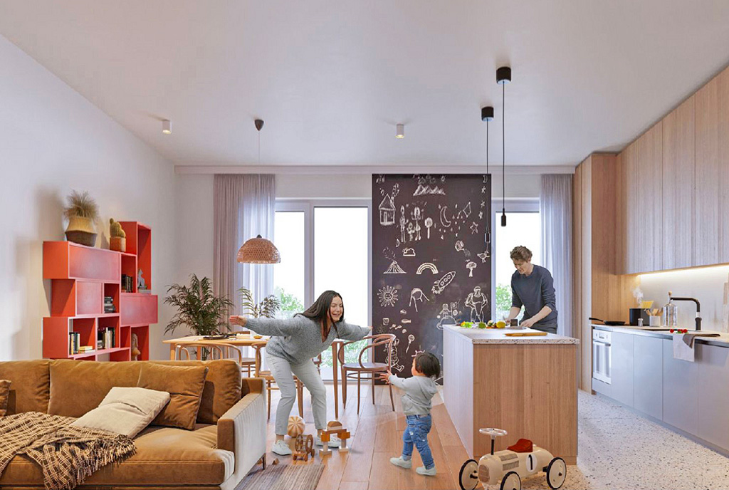 nowoczesna przestrzeń w ekskluzywnym apartamencie na sprzedaż Lublin