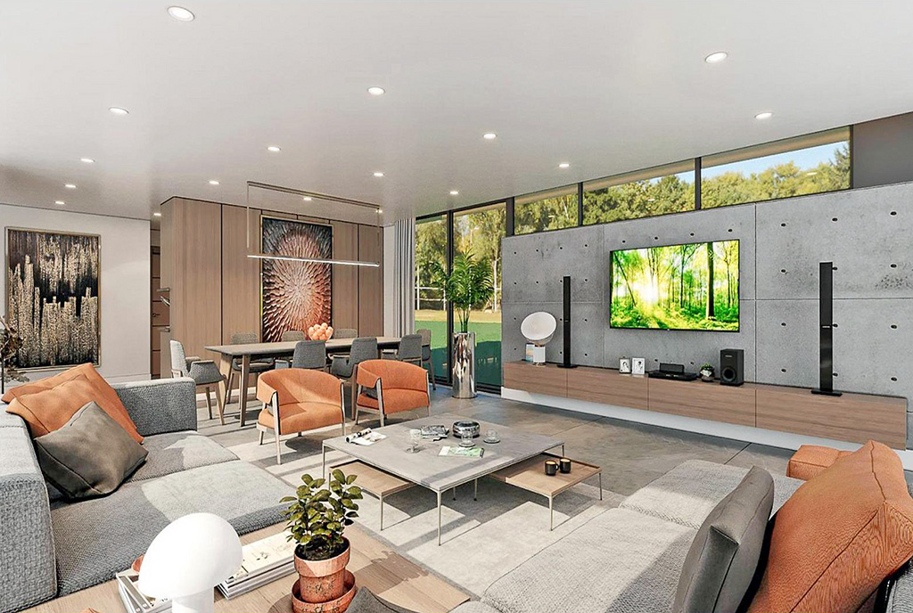 designerski salon w luksusowej willi na sprzedaż Cypr (Iskele Yeni Boazici)