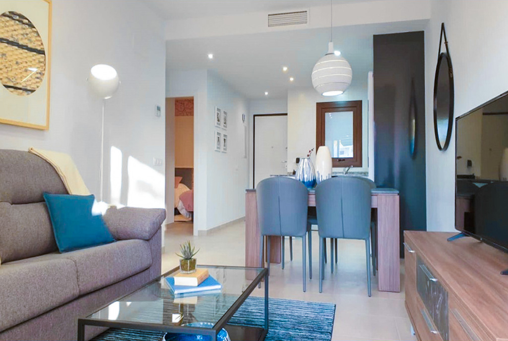 nowoczesna kuchnia w luksusowym apartamencie na sprzedaż Hiszpania (Pulpi)