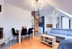 nowoczesny salon w ekskluzywnym apartamencie do sprzedaży Wrocław (okolice)