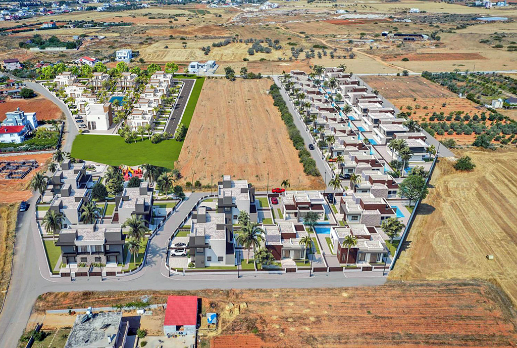 atrakcyjna lokalizacja ekskluzywnego apartamentu na sprzedaż Cypr (Famagusta Yeni Boazici)
