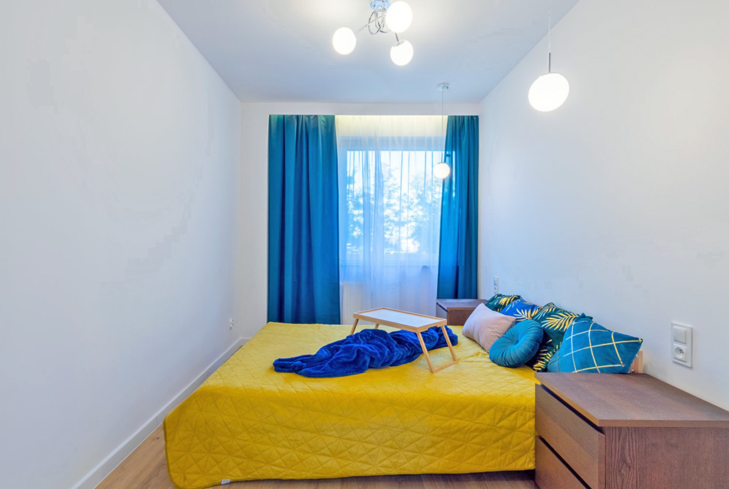 imponująca sypialnia w ekskluzywnym apartamencie na sprzedaż Gdańsk