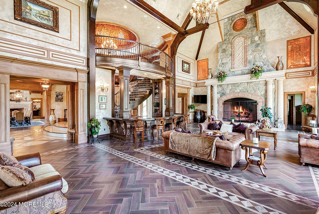 stylkowe wnętrze luksusowej willi na sprzedaż Nowy Jork (Stany Zjednoczone Ameryki)