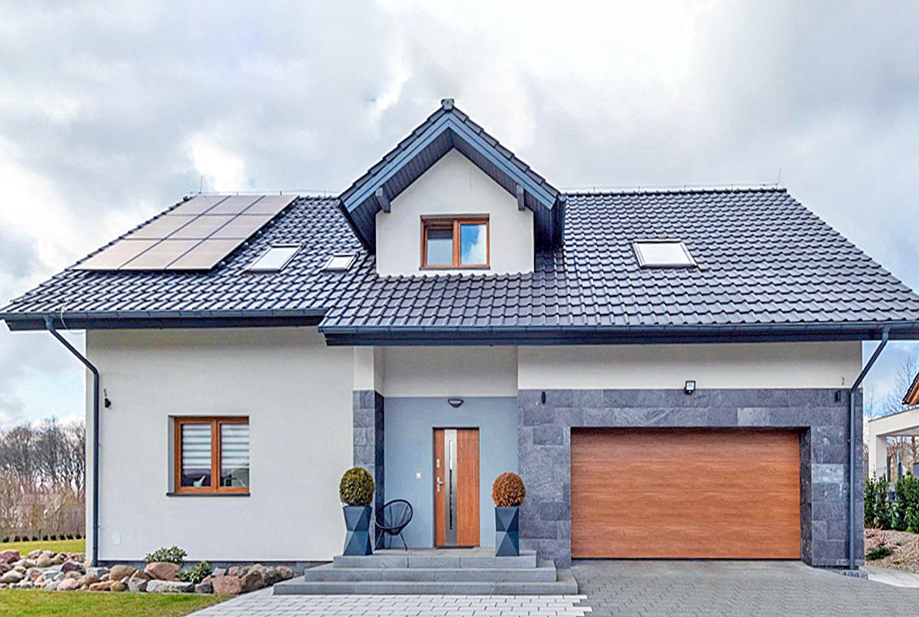 reprezentacyjn wejście do ekskluzywnej willi na sprzedaż Elbląg