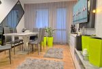 futurystyczny salon w ekskluzywnym apartamencie do sprzedaży Lublin (okolice)
