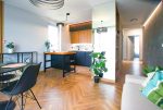 zaprojektowane w nowoczesnym designie wnętrze ekskluzywnego apartamentu do sprzedaży Lublin