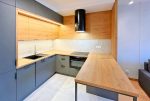 fragment kuchni w ekskluzywnym apartamencie na wynajem Szczecin