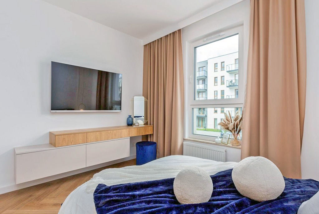 eleganki pokój w ekskluzywnym apartamencie na sprzedaż Gdynia (okolice)