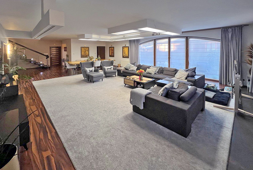 designerskie wnętrze luksusowej willi na sprzedaż Kielce