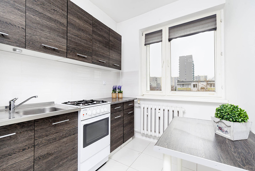 designerska kuchnia w ekskluzywnym apartamencie na sprzedaż Poznań