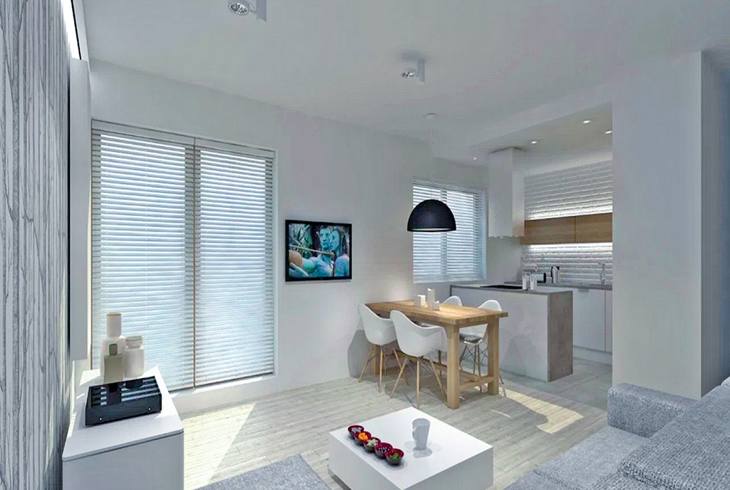 designerskie wnętrze luksusowego apartamentu na sprzedaż Szczecin