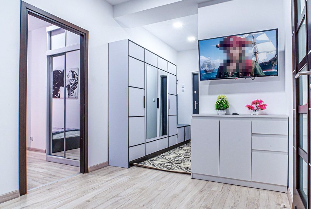 praktyczny rozkład pomieszczeń w luksusowym apartamencie do wynajmu Bolesławiec