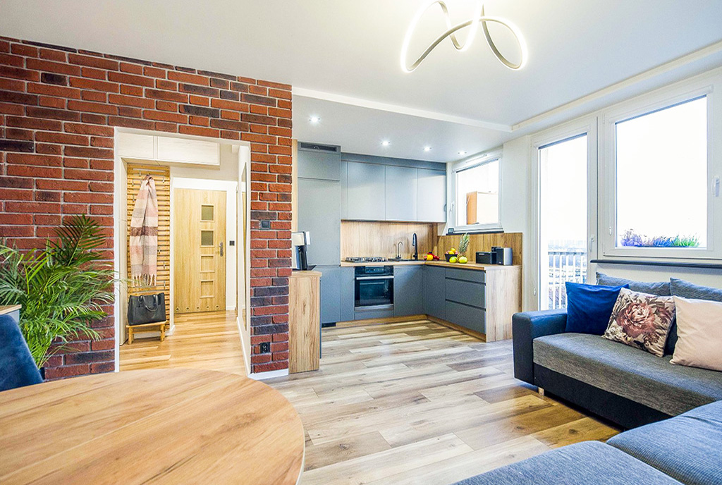 nowoczesny design wnętrza ekskluzywnego apartamentu do sprzedaży Katowice okolice