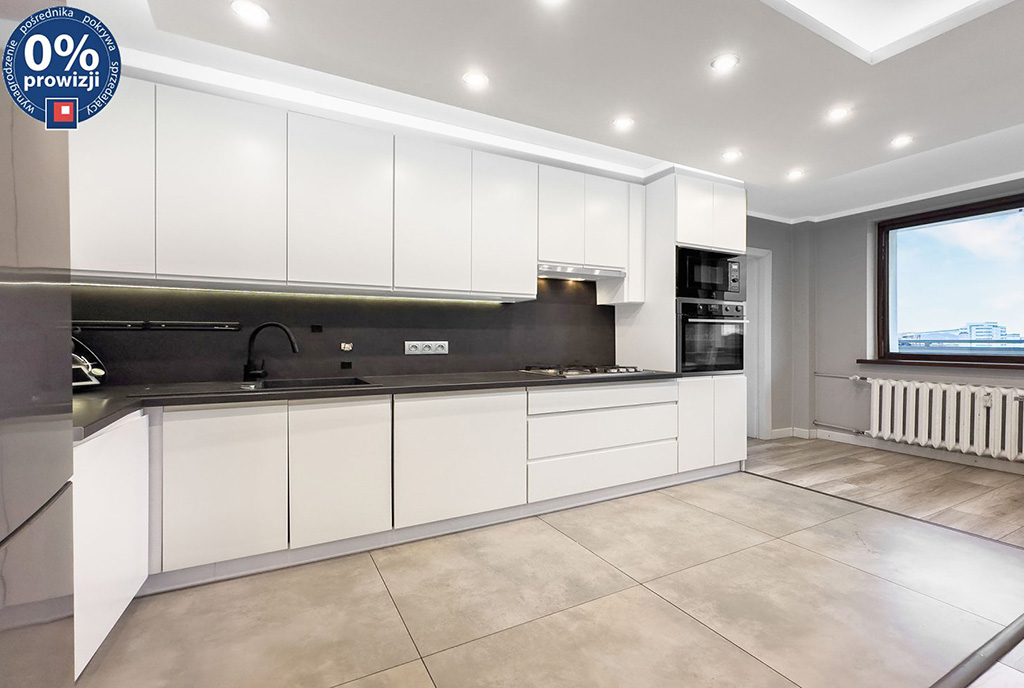 fragment kuchni w luksusowym apartamencie na sprzedaż Katowice okolice