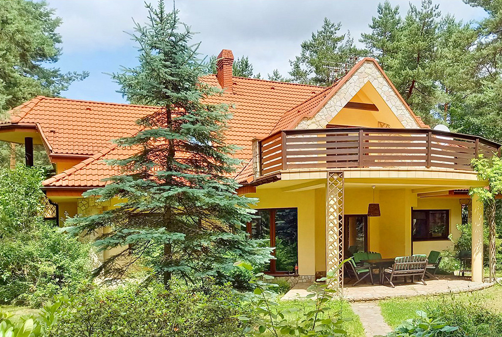 reprezentacyjne wejście do ekskluzywnej willi na sprzedaż Częstochowa okolice)
