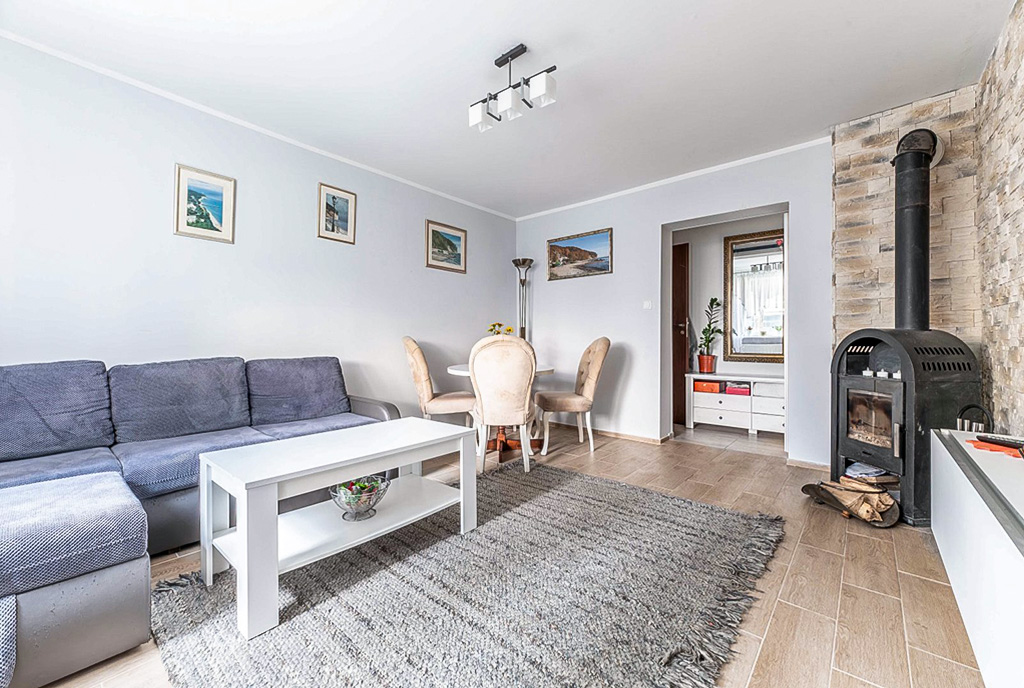 elegancki salon w ekskluzywnej willi do sprzedaży Gdynia