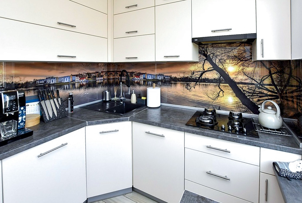 zabudowana kuchnia w luksusowym apartamencie na sprzedaż Inowrocław