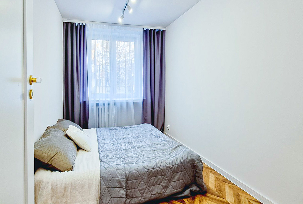 zaciszna sypialnia w ekskluzywnym apartamencie na sprzedaż Mielec