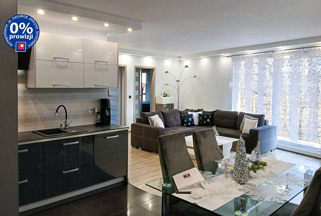 eleganckie wnętrze ekskluzywnego apartamentu do sprzedaży Wałbrzych okolice