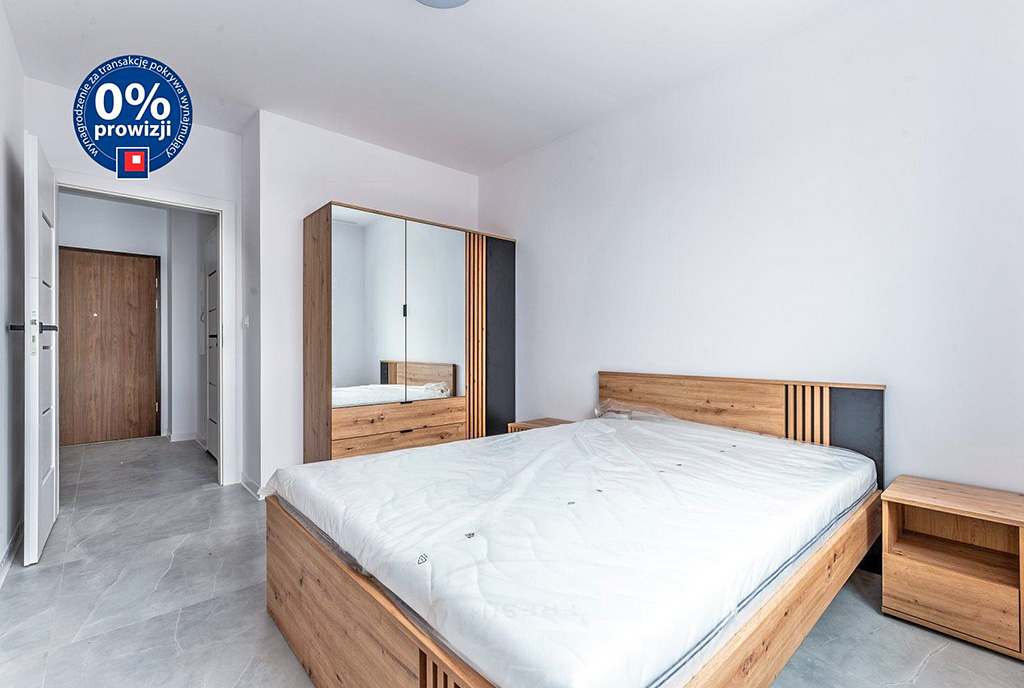 imponująca sypialnia w ekskluzywnym apartamencie na wynajem Gdynia okolice