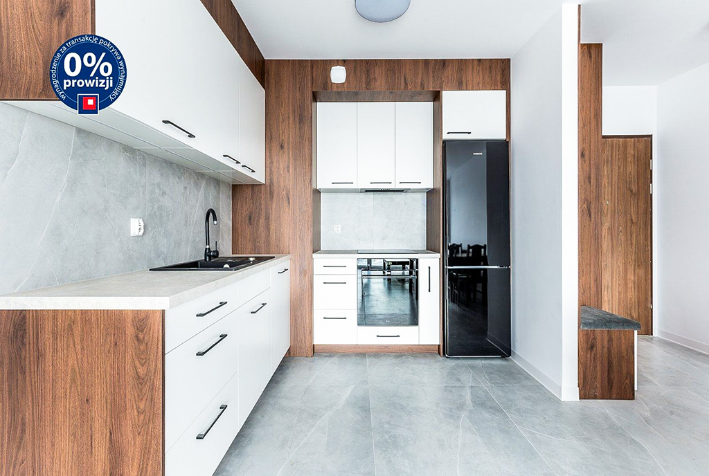 fragment kuchni w luksusowym apartamencie do wynajmu Gdynia okolice