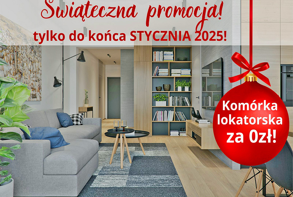 świąteczna promocja na luksusowy apartament do sprzedaży Łódź okolice