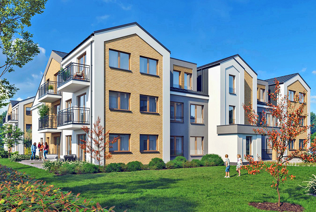 atrakcyjna okolica, w której znajduje się luksusowy apartament na sprzedaż Łódź okolice