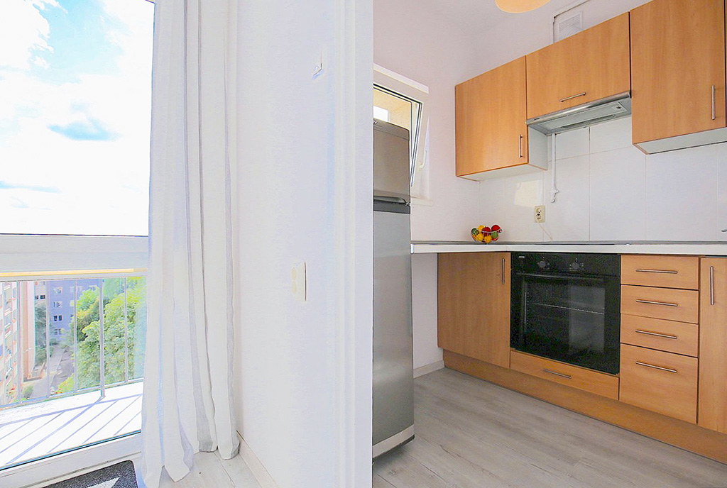 nowoczesna kuchnia w ekskluzywnym apartamencie na wynajem Szczecin