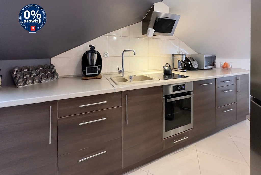 fragment kuchni w luksusowym domu na sprzedaż Bielsko-Biała okolice
