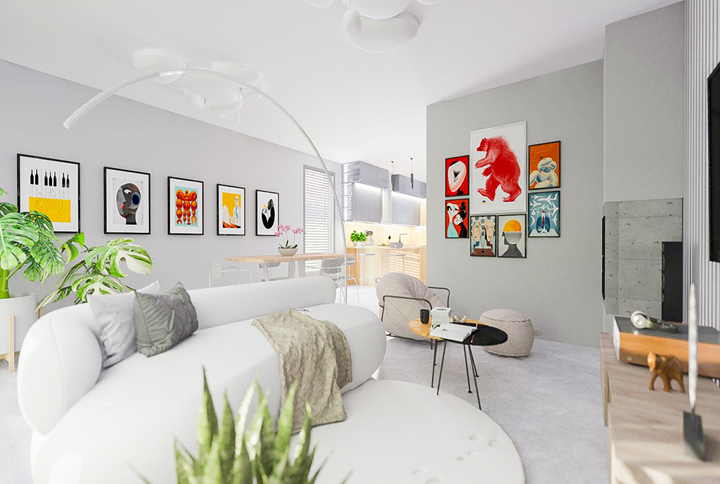 imponujące wnętrze ekskluzywnej willi do sprzedaży Bielsko-Biała okolice