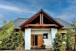 frontowa elewacja ekskluzywnej willi do sprzedaży Bydgoszcz okolice