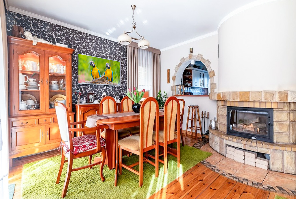 kameralny salon w ekskluzywnej willi do sprzedaży Gdynia okolice