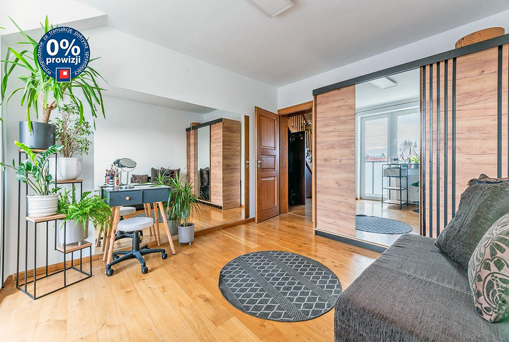 fragment wnętrza luksusowego apartamentu na sprzedaż Gdynia okolice