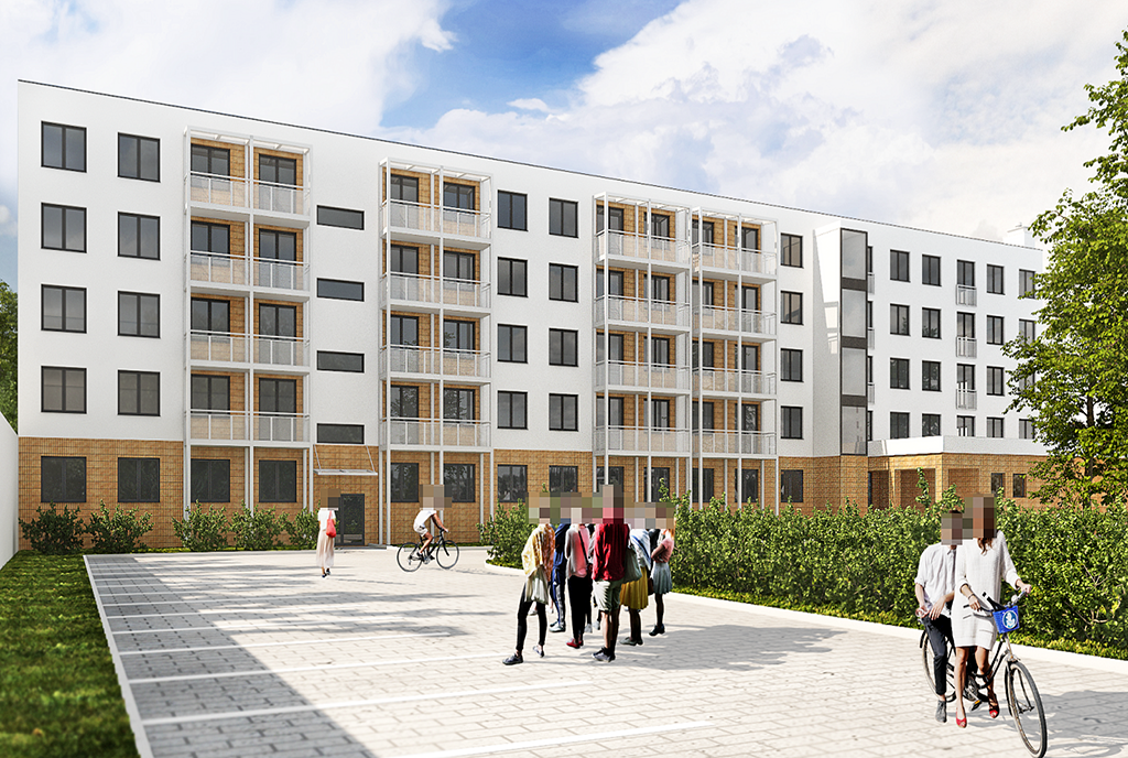 zadbane osiedle, gdzie znajdziemy luksusowy apartament do sprzedaży Legnica okolice