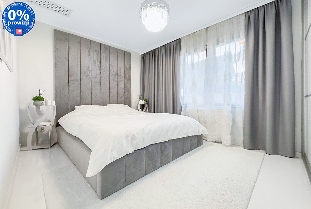 kameralnla sypialnia w luksusowej willi do sprzedaży Katowice okolice