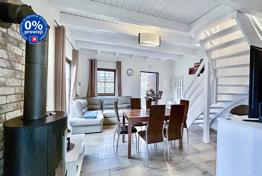 komfortowe wnętrze ekskluzywnej willi do sprzedaży Słupsk okolice