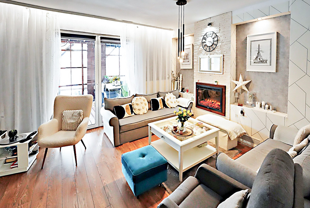 wytworny salon w ekskluzywnej willi do sprzedaży Gorzów Wielkopolski okolice