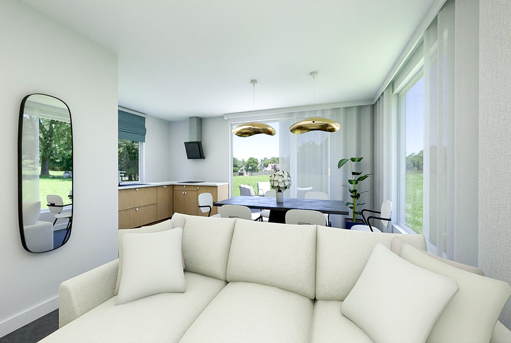 zbliżenie na pokój dzienny w luksusowej willi na sprzedaż Katowice okolice