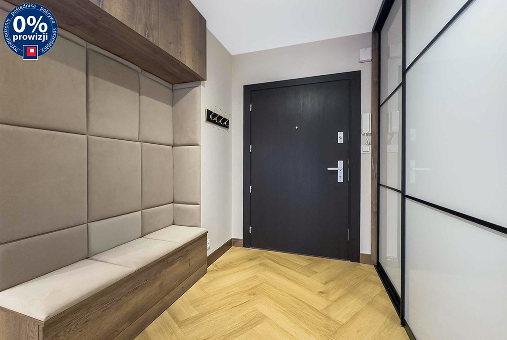 komfortowy przedpokój w ekskluzywnym apartamencie na sprzedaż Katowice okolice