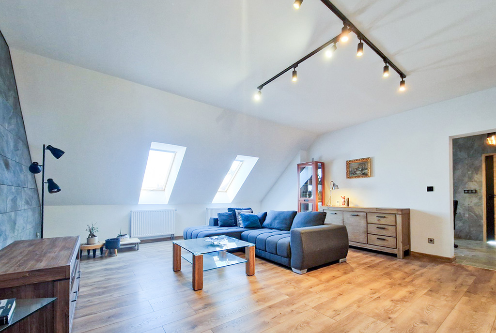 imponujące wnętrze ekskluzywnego apartamentu do sprzedaży Zielona Góra okolice