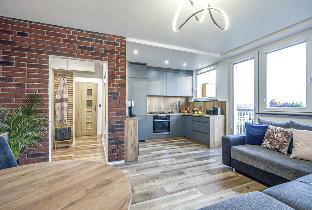 designerski pokój gościnny w ekskluzywnym apartamencie do sprzedaży Katowice okolice