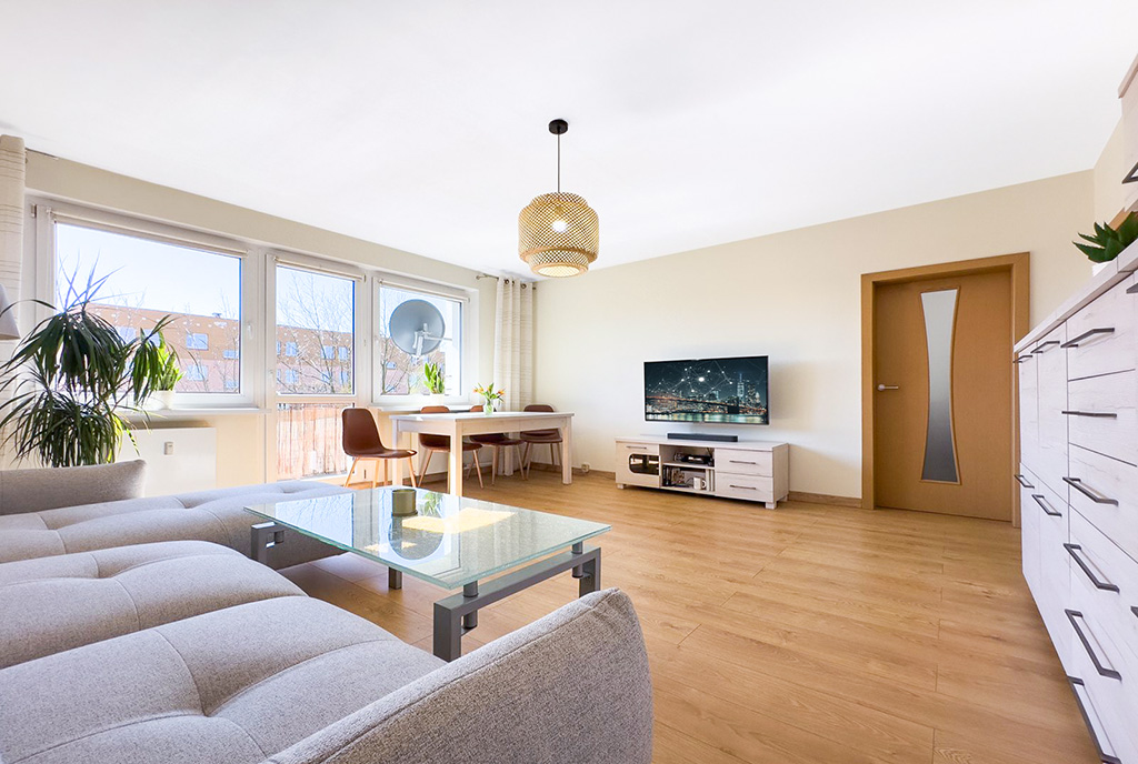 designerski salon w ekskluzywnym apartamencie do sprzedaży Katowice okolice