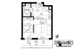 widok na rozkład pomieszczeń w ekskluzywnym apartamencie na sprzedaż Lublin okolice