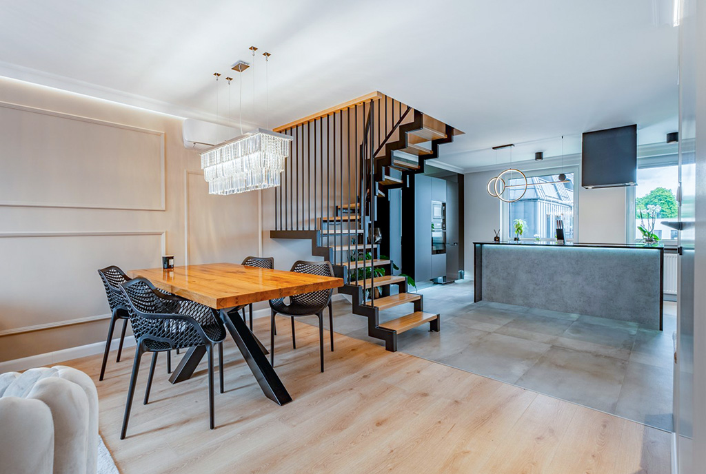 designerskie wnętrze ekskluzywnego apartamentu do sprzedaży Szczecin