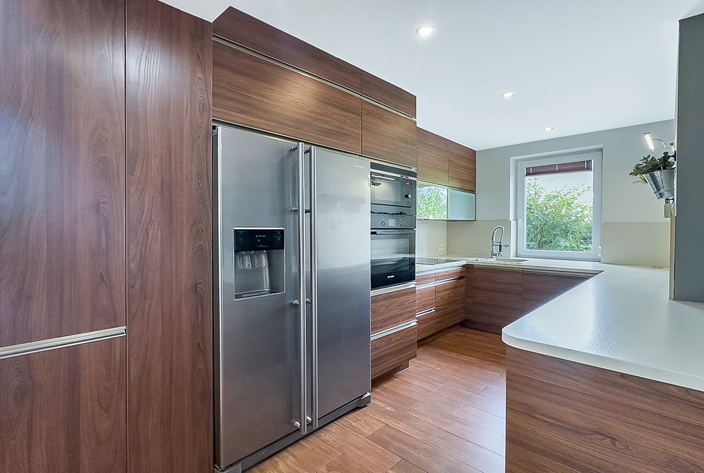 nowoczesna kuchnia w luksusowej willi na sprzedaż Katowice okolice