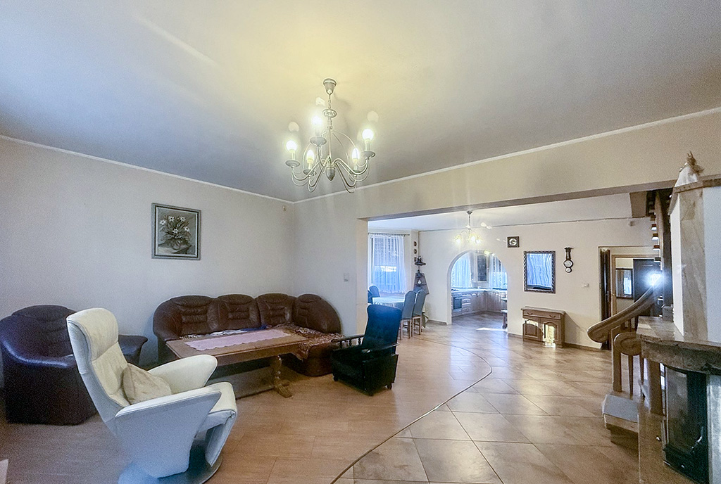 wytaorny salon w ekskluzywnej rezydencji do wynajęcia Słupsk